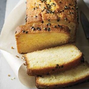 Passion Fruit Drizzle Cake