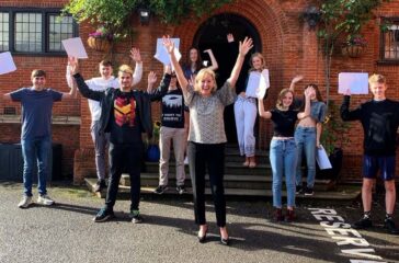 Duke of Kent School Pupils celebrate exam success
