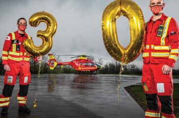 Midlands Air Ambulance Charity celebrates 30 years of lifesaving service