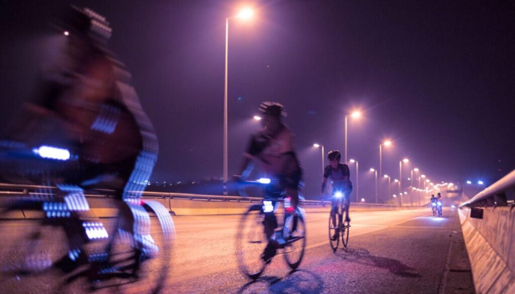 Tips for cycling in the dark