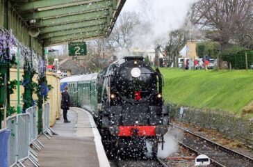 Polar Express Swanage Swanage Railway Dorset 2023 ANDREW PM WRIGHT (14)